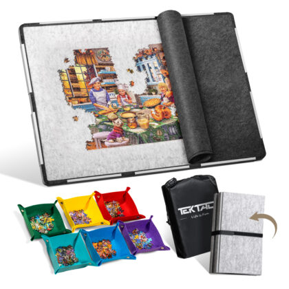 Tektalk 2000 Pieces Foldable Jigsaw Puzzle Board