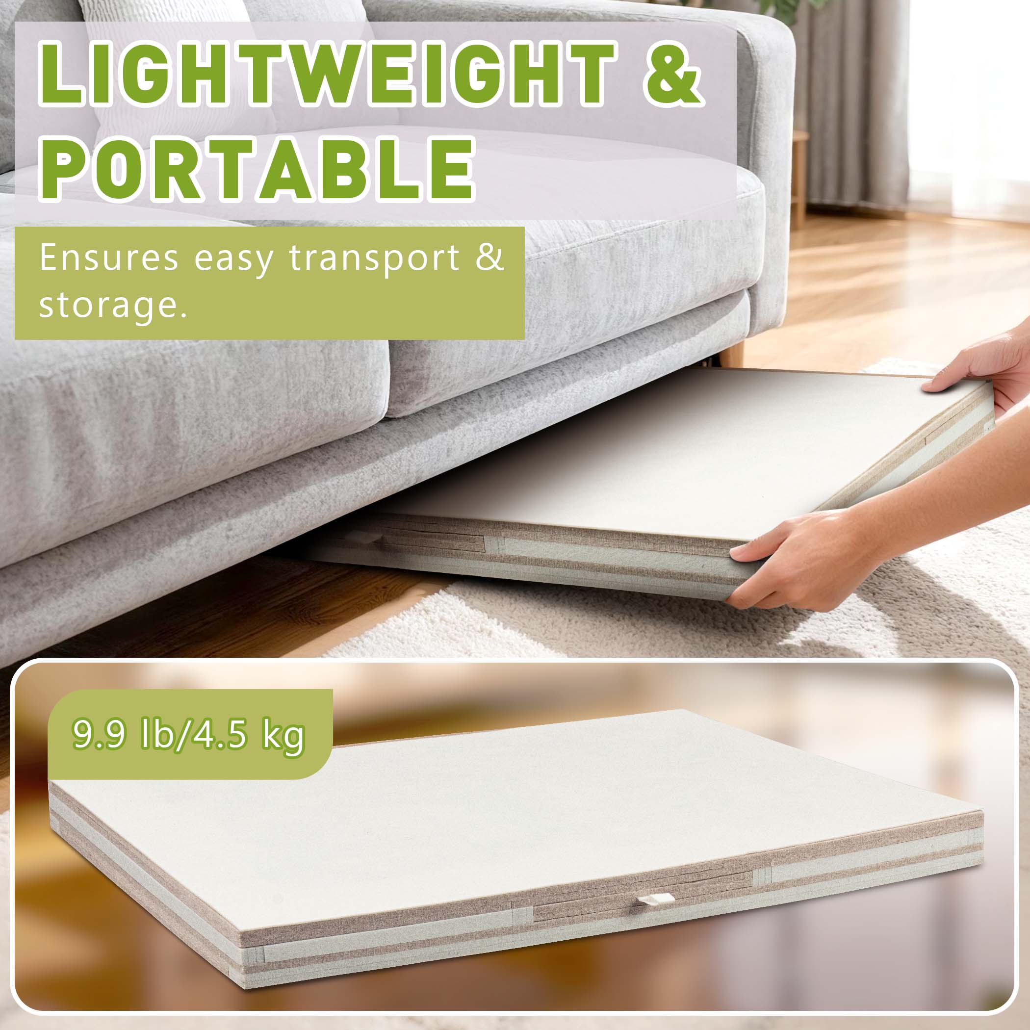 Tektalk Felt Jigsaw Puzzle Table with 3-Tilting-Angle, for 1500 Piece Puzzles - Image 2