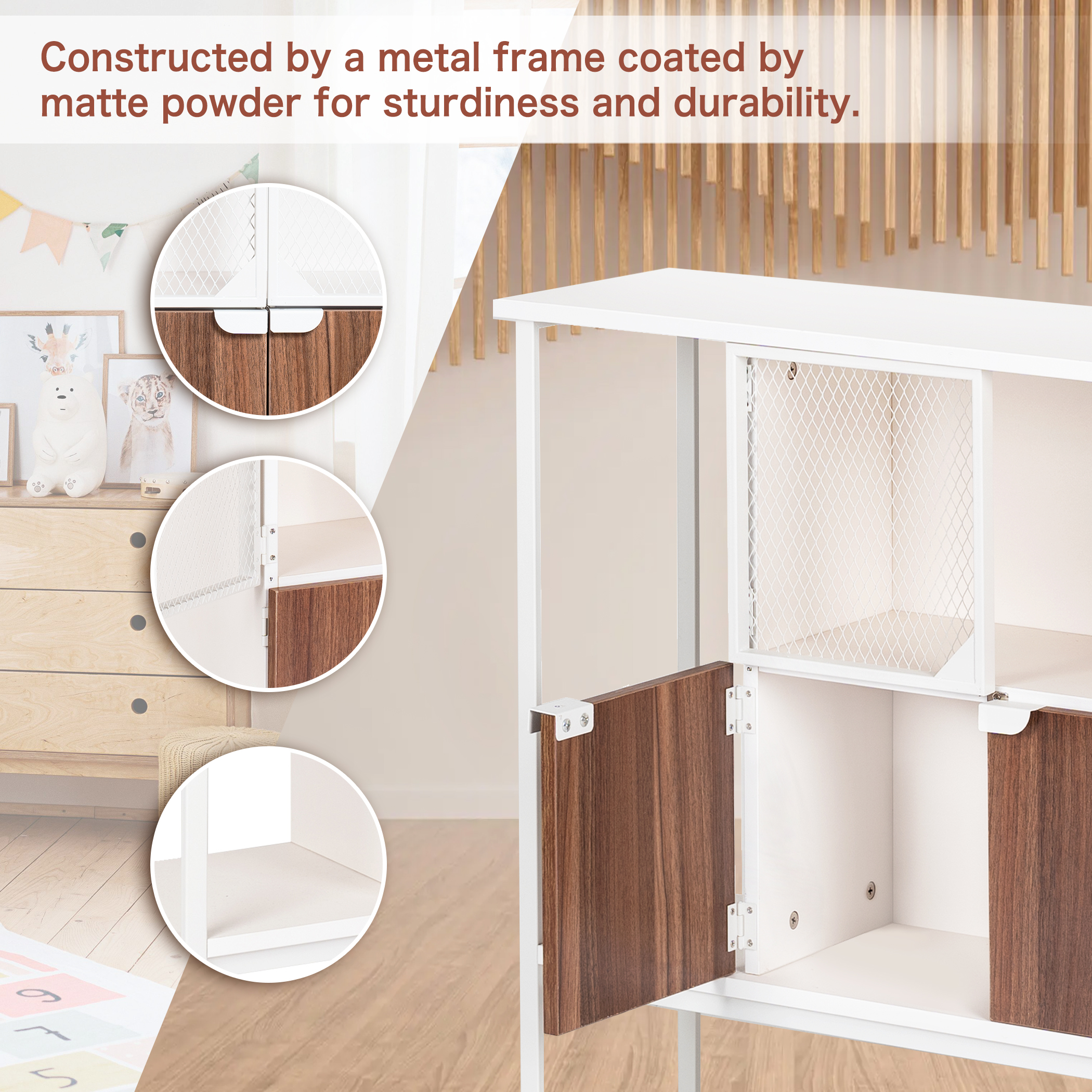 Tektalk console table cabinet sofa table entry table home decor - Image 4