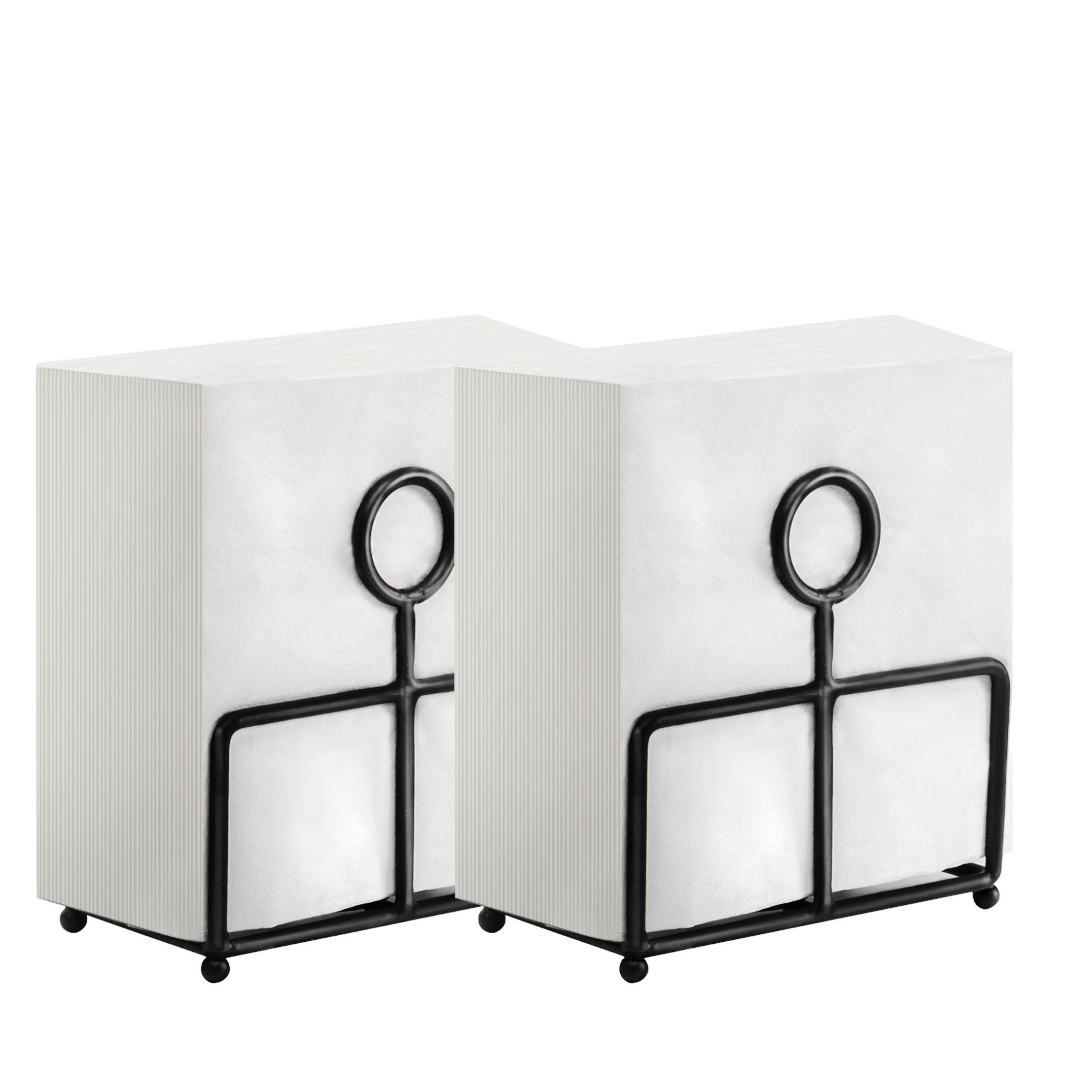 Tektalk Napkin Holder with Modern Design, Works on Multiple Occasions