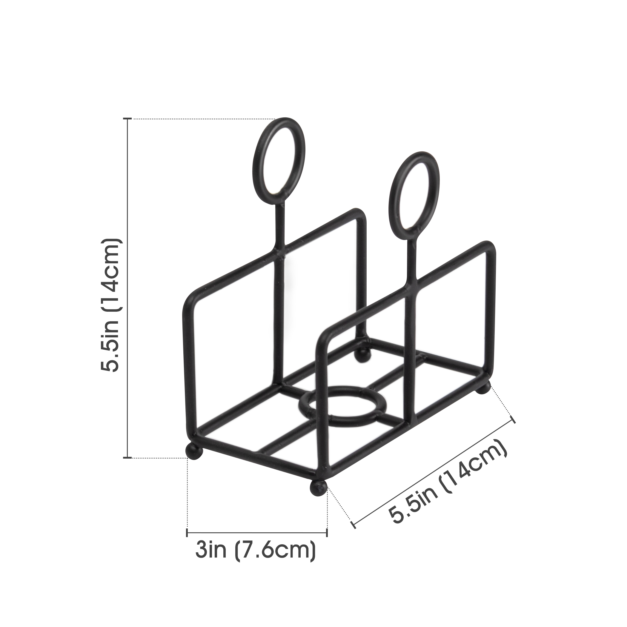 Tektalk Napkin Holder with Modern Design, Works on Multiple Occasions - Image 2